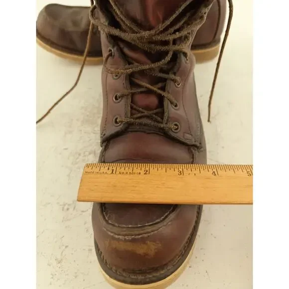 Vintage Red Wing Irish Setter Sport Boot USA Men's Moc Toe Work Boots See Desc